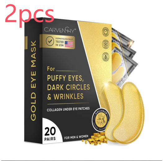 Eye Bag Removal Wrinkle Lifting And Tightening 24K Gold Collagen Eye Mask Patch