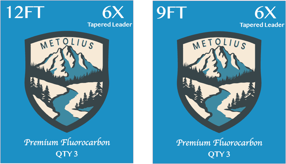Tapered Leader No Loop 3PK