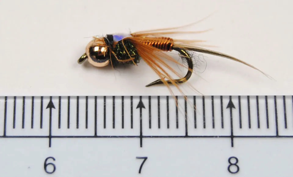 Copper J Flies With Beaded Head