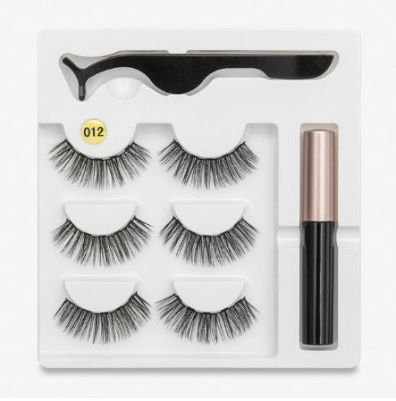 A Pair Of False Magnetic Eyelashes