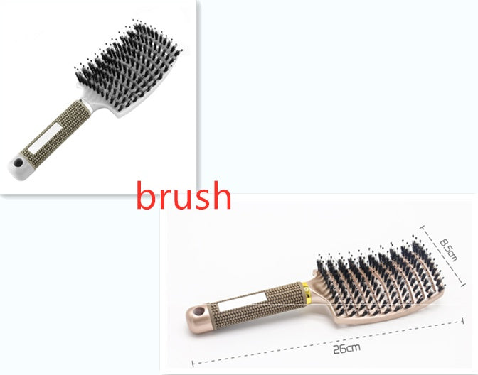 Womens Detangler Hair Brush Feels Like A Soft Scalp Massage