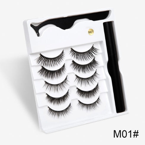 A Pair Of False Magnetic Eyelashes