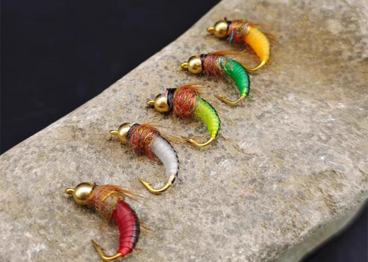 Brass Beaded Skud Bug Nymph Trout Candy!