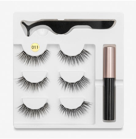 A Pair Of False Magnetic Eyelashes
