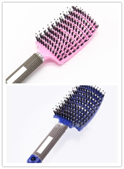 Womens Detangler Hair Brush Feels Like A Soft Scalp Massage
