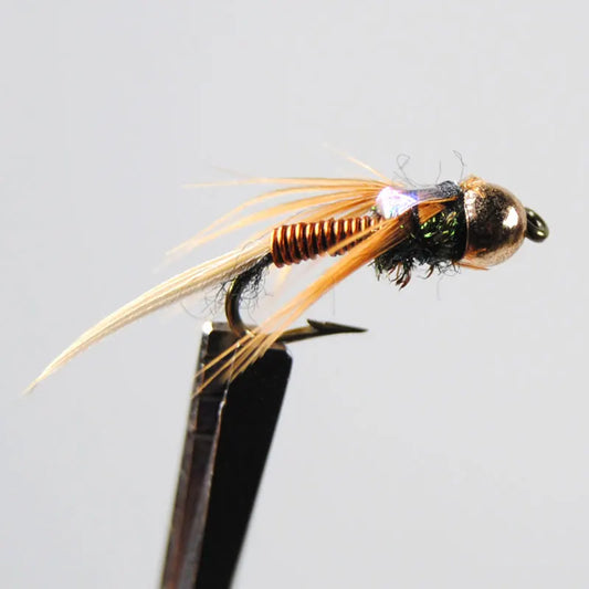 Copper J Flies With Beaded Head